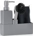 Zone Denmark Spültrogbutler-Set 19 x 20 cm Grau, Abtropfgestell, Grau