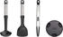 Joseph Joseph Küchenutensilien-Set mit Ständer Elevate Fusion, Kochbesteck, Schwarz