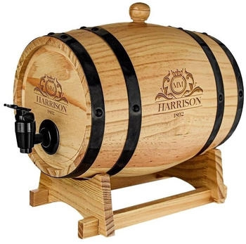 Toperczer Holzfass, Getränkespender, Braun