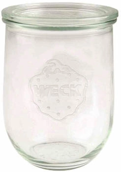 Weck Tulpenform-Glas, Einmachgläser, Transparent