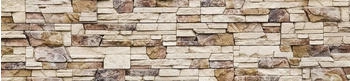 DIMEX Küchenrückwand Folie selbstklebend STEINIGE Wand | Klebefolie - Dekofolie 260 cm x 60 cm