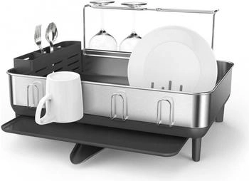 Simplehuman Abtropfgestell mit Stahlrahmen