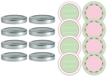 Dr. Oetker Twist-Off Deckel 8er mit Aufkleber; 3230