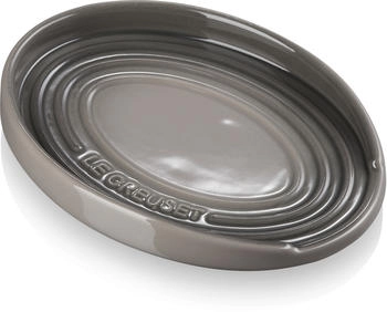 Le Creuset ovale Löffelablage aus Steinzeug, Flint, 71507154440099, Breit