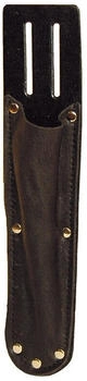 EiKO Messertasche lang, Rindleder, schwarz