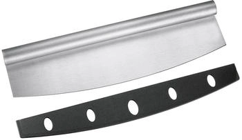 Westmark Pizza-Schneid-/Wiegemesser Easy, 35 cm, inkl. Klingenschutz silber/Schwarz, 13252260