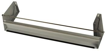 Papstar Folienschneider 19681 Metall, silber, Gastronomiespender, für 45cm Rolle