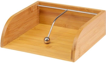 Westmark Serviettenhalter Tapas + Friends, Bambus, mit Beschwerer, 21,5 x 20 x 7cm