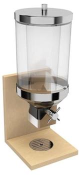 APS 13987 Cerealienspender -BRIDGE-, 21 x 20 cm, H: 55,5 cm, Set bestehend aus:, 1 Gestell: Ahorn
