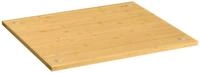 vidaXL Herdabdeckplatte 50x56x1,5 cm Bambus