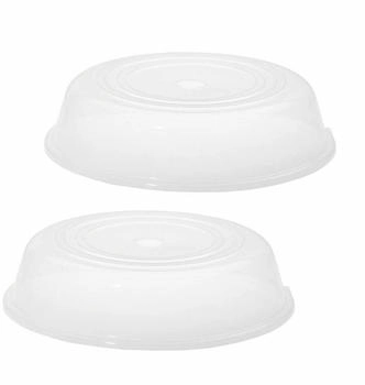 Westmark Mikrowellenbehälter 2 Mikrowellen-Abdeckhauben, ø 25 cm, PP