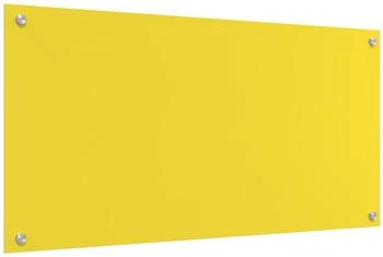 vidaXL K&uuml;chenr&uuml;ckwand Gelb Hartglas/Sicherheitsglas (42001260)