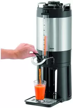 Bartscher Iso-Dispenser 8L f&uuml;r kalte oder hei&szlig;e Getr&auml;nke, Edelstahl (150990)
