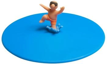 Lurch Mein Deckel Splash Freddy Freestyle Glasabdeckung Silikon Blau (210889)