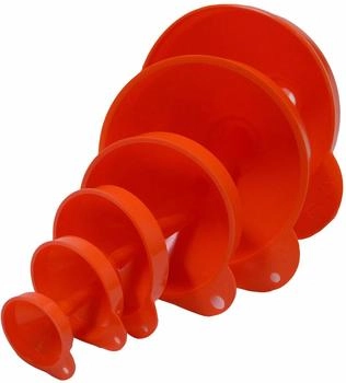 Max4Car Trichter-Set 50, 70, 90, 115, 150, 160 mm HD-PE 6-teilig (3070)