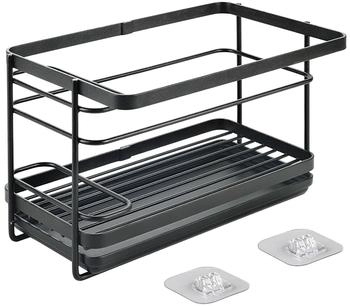 Metaltex Spülbecken-Organizer Tokyo Lava schwarz (352900000)