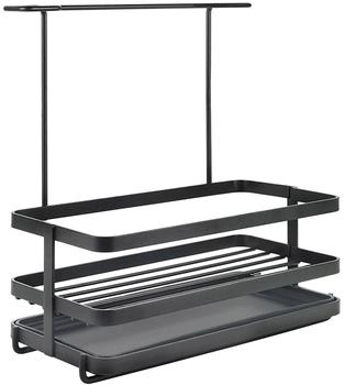 Metaltex Tokyo Lava Spülbecken-Organizer schwarz (352902000)