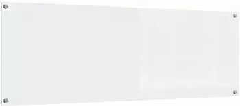 vidaXL K&uuml;chenr&uuml;ckwand transparent aus geh&auml;rtetem Glas (42001295)