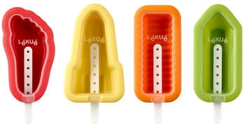 Lékué Eisformen 4-teilig Gemischt
