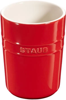 Staub Kellenbehälter, Küchen Organizer, Rot