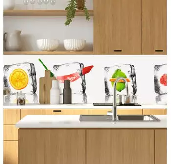 mySPOTTI Küchenrückwand Profix Eisfrüchte 270 x 60 cm PX-27060-10-HB