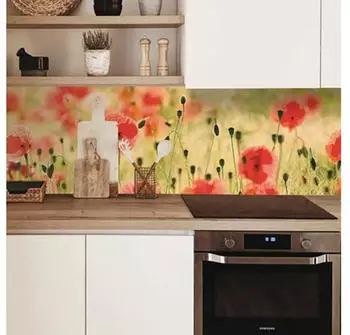 mySPOTTI Küchenrückwand Profix Mohnet 270 x 60 cm PX-27060-1518-HB