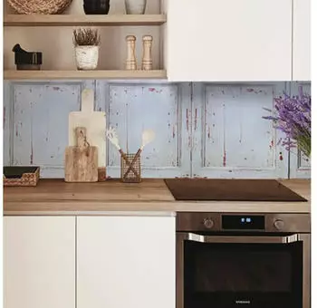 mySPOTTI Küchenrückwand Profix Vintage Lavendel 270 x 60 cm PX-27060-209-HB
