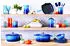 Le Creuset Topf für Kochkellen in azure