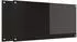 vidaXL Küchenrückwand 2 pcs Schwarz 100 x 50 cm Gehärtetes Glas