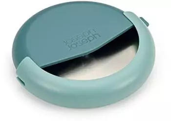 Joseph Joseph Duo Opal Pizzaschneider mit Klingenschutz, Kunststoff, Teal (20215)