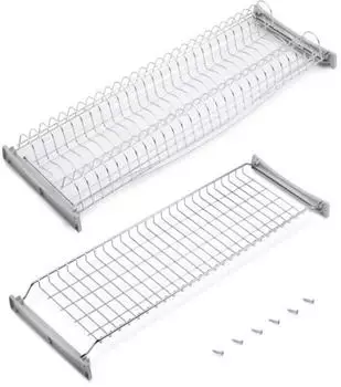 Emuca Suprastar Geschirrst&auml;nder f&uuml;r Modul 800, Stahl, Chrom (8256411)