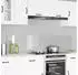 vidaXL Küchenrückwand 2 pcs Transparent 90 x 40 cm Gehärtetes Glas