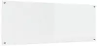 vidaXL K&uuml;chenr&uuml;ckwand Transparent 110 x 40 cm Geh&auml;rtetes Glas
