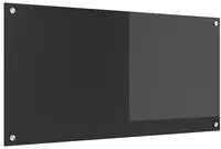 vidaXL K&uuml;chenr&uuml;ckwand Dunkelgrau 100 x 50 cm Geh&auml;rtetes Glas