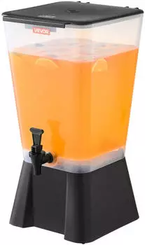 VEVOR Getr&auml;nkespender 19L Kunststoff tropfsicherer Zapfhahn (JD-BD19L-PP)