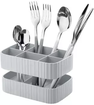 Guzzini Tidy&Safe Sp&uuml;lbecken-Organizer, Grau