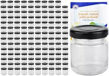 MamboCat Sturzglas 53ml To 43 schwarzer Deckel 150er Set (4250857265336)