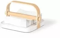 Umbra SERVIETTENHALTER Natur, Wei&szlig; 20x13x23 cm