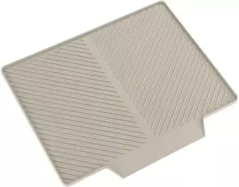 Wenko Nelia Abtropfmatte, beige, Kunststoff, 34x40cm (54721100)