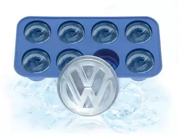 Brisa VW Logo Eisw&uuml;rfelform & Backform aus Silikon (BUIT02)