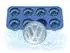 Brisa VW Logo Eiswürfelform & Backform aus Silikon (BUIT02)