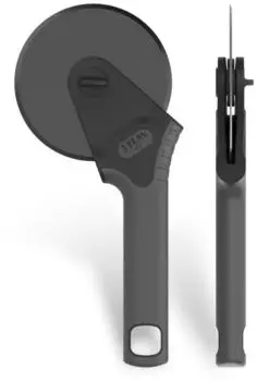 Witt Weiden Rocker Blade Pizzaschneider Black Edition mit Softgriff (48651033)