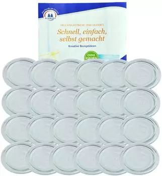 MamboCat Weck Glasdeckel Rundrandglas 100mm, transparent (RR100)