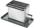 Metaltex Tidytex Spülbecken-Organizer Edelstahl, silber 24x13x14cm (297430000)