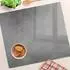 Tulup Herdabdeckplatte & Schneidebrett aus Glas, Beton, 60x52cm (010010520040000007962)