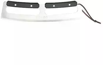 Cozze Pizza Cutter Wiegemesser, Edelstahl, 32cm (90329)