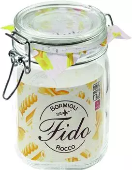 Weck Fido Drahtb&uuml;gelglas 1115ml, 4er-Set (58300)