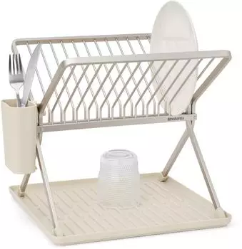 Brabantia SinkSide faltbares Abtropfgestell, soft beige (252082)