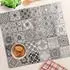 Tulup Glas Schneidbrett & Herdabdeckplatte 60x52cm, Keramikfliesen (010010520040000007834)