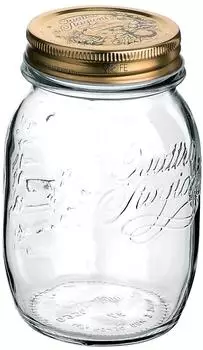 Bormioli Rocco Quattro Stagioni Einmachglas 500ml mit Schraubdeckel &Oslash;70mm (58284)